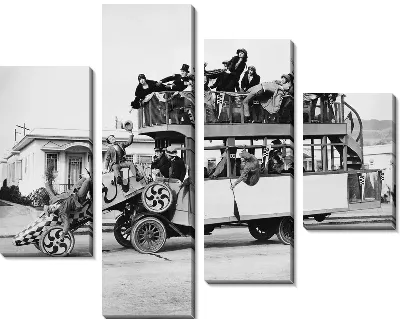 Модульная картина Ретро автомобиль (Retro car) №10