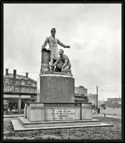 Картина Памятник в Бостоне (Monument in Boston)