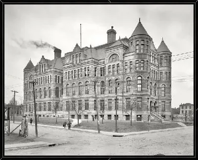 Картина Здание суда (Jackson County Court House)