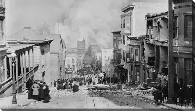 Пожар в Сан-Франциско 1906 год (Fire in San Francisco in 1906)