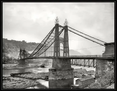 Картина Мост в Нью-Йорке (Bridge in New York) №2