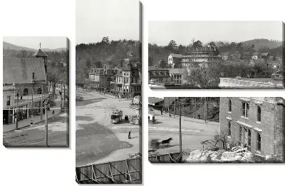 Модульная картина Площадь (Area)