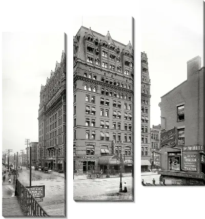 Модульная картина Отель в Нью-Йорке (Hotel in New York City)