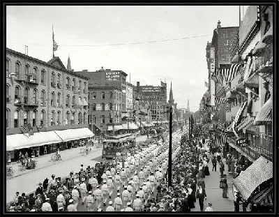 Парад в день труда (first labor day parade)