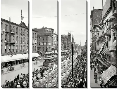 Парад в день труда (first labor day parade)