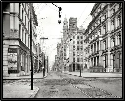 Картина Улица в Филадельфии (Street in Philadelphia)