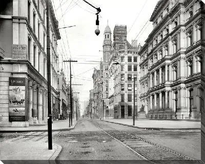 Постер Улица в Филадельфии (Street in Philadelphia)