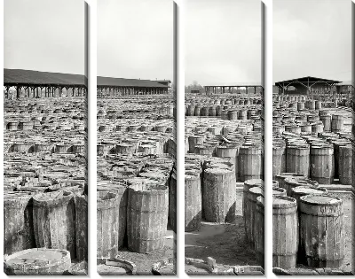 Модульная картина Бочки (Бочки)