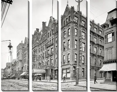 Модульная картина Фасад (Facade) №4