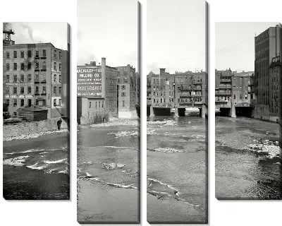 Модульная картина Мост в Нью-Йорке (Bridge in New York) №3