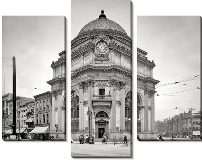 Модульная картина Банк в Буффало (Bank in Buffalo)