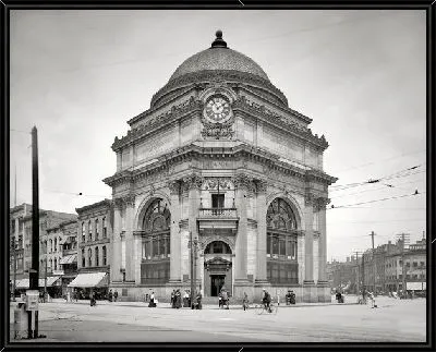 Картина Банк в Буффало (Bank in Buffalo)