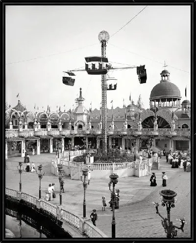 Картина Парк аттракционов (Amusement Park)