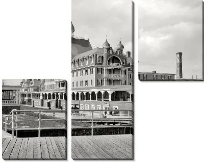 Модульная картина Атлантик сити (Atlantik City)