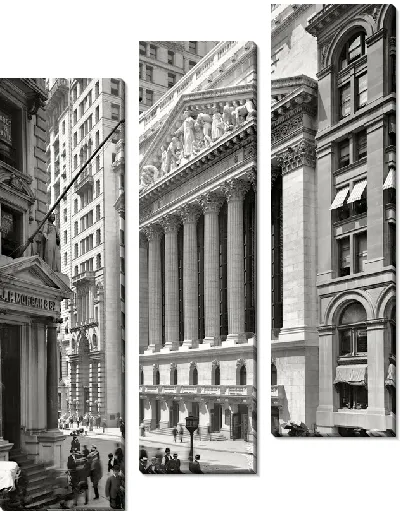 Модульная картина Фондовая биржа в Нью-Йорке (new york  stock exchange)
