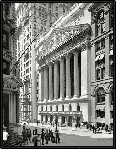 Картина Фондовая биржа в Нью-Йорке (new york  stock exchange)
