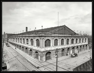 Картина Вокзал в США (Station in the U.S.)