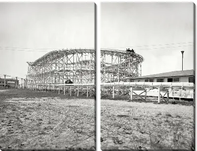 Модульная картина Аттракцион (attraction)