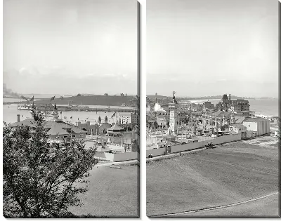 Модульная картина Панорама города (Panorama of the city) №6