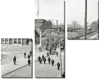 Модульная картина Улица (Street) №10