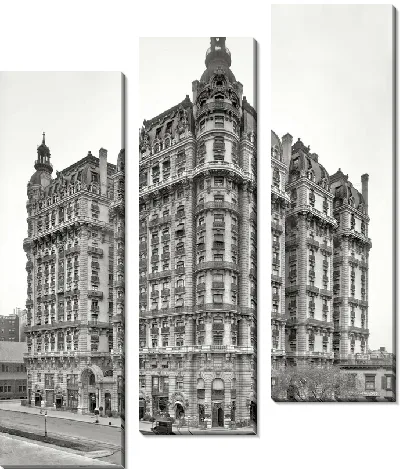 Модульная картина Дом в Нью-Йорке (House in New York)