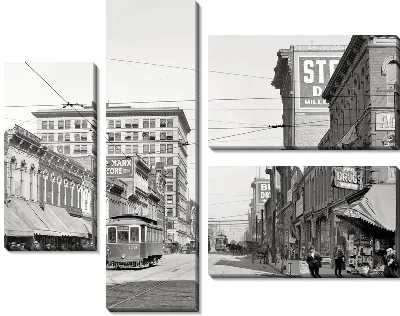 Модульная картина Улица (Street) №11