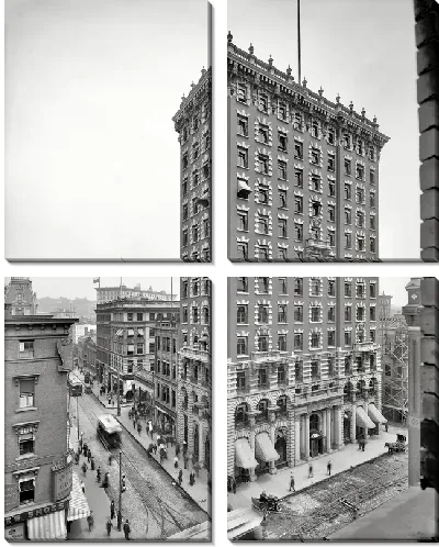 Модульная картина Фасад (Facade) №6