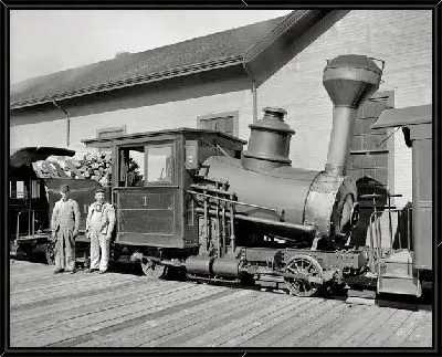 Картина Паровоз (Locomotive)
