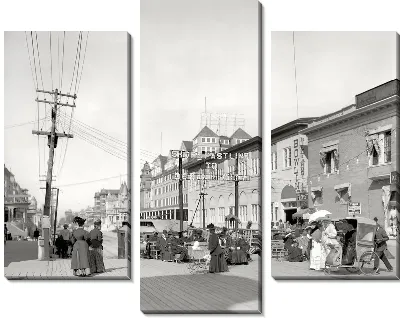 Модульная картина Старый город (old town) №4