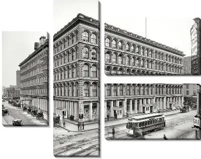 Модульная картина Фасад (Facade) №7