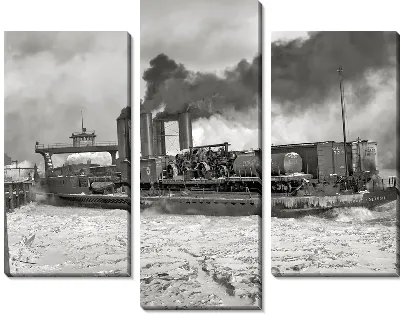 Модульная картина Пароход (Steamer) №5