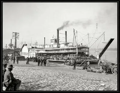 Картина Пароход (Steamer) №7