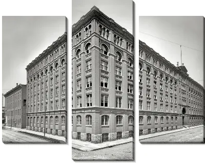 Модульная картина Меланхолия улиц (melancholy streets)