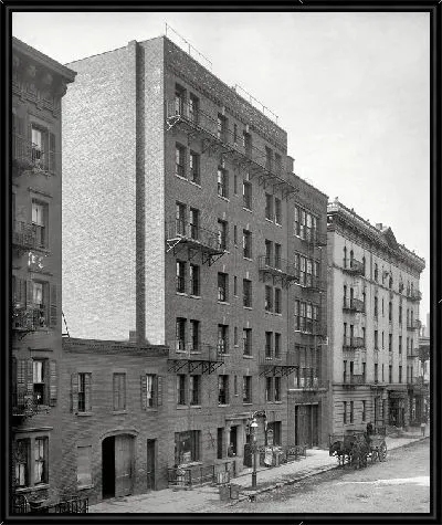 Картина Фасад дома в Нью-Йорке (Facade)