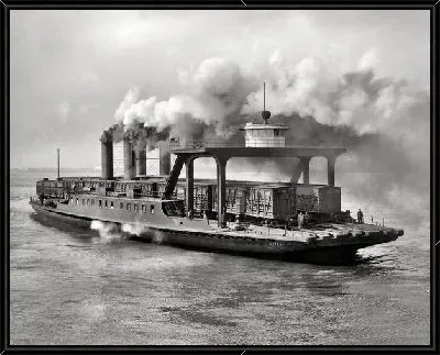 Картина Пароход (Steamer) №8