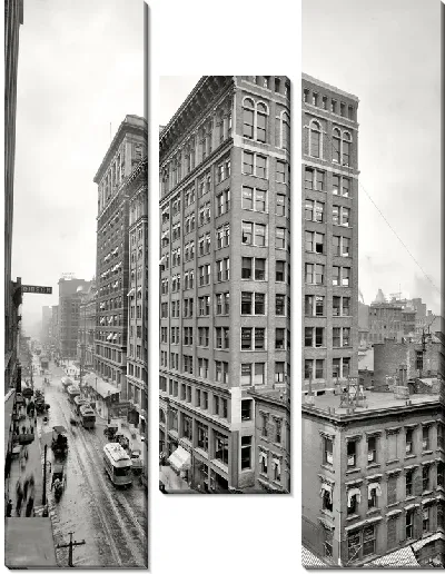 Модульная картина Детройт (Detroit) №2