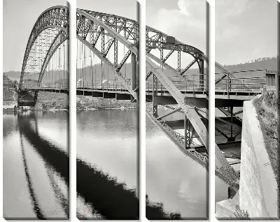 Модульная картина Арочный мост (Arch bridge)