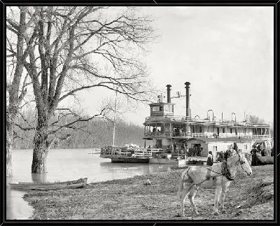 Картина Пароход (Steamer) №10