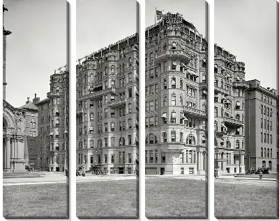 Модульная картина Бостон (Boston) №2