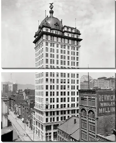 Модульная картина Здание в Питтсбурге (Building in Pittsburgh)