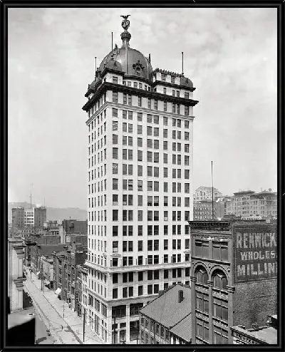 Картина Здание в Питтсбурге (Building in Pittsburgh)