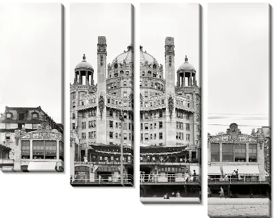 Модульная картина Отель в Атлантик сити (Hotel in Atlantic City)
