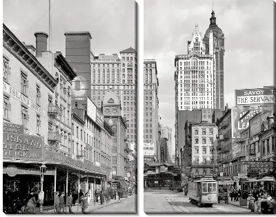 Модульная картина Улица (Street) №15