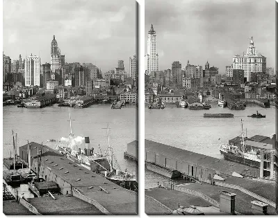 Модульная картина Стройка (Стройка)