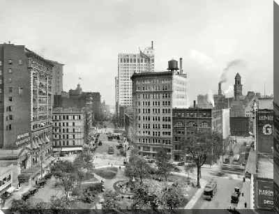 Постер Детройт в 1912 году (Detroit in 1912)