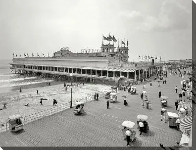 Постер Пирс в Атлантик сити (Pier in Atlantic City)