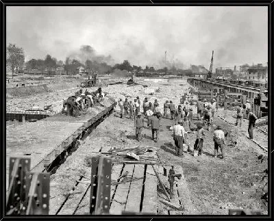 Строительство железной дороги (Construction of the railway)
