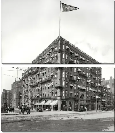 Модульная картина Здание в Бостоне (Building in Boston)