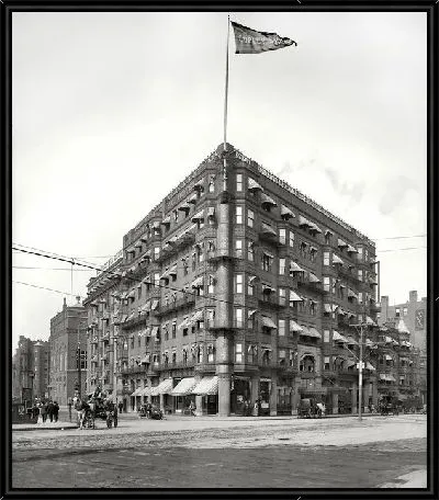 Картина Здание в Бостоне (Building in Boston)