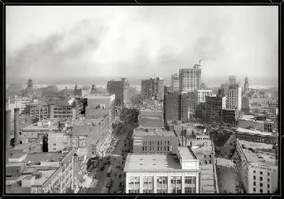 Картина Панорама Детройта (Panorama Detroit)